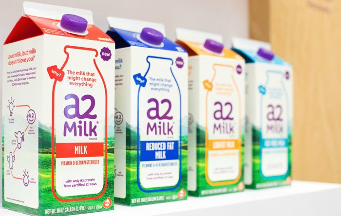 A2 milk is easy on your stomach