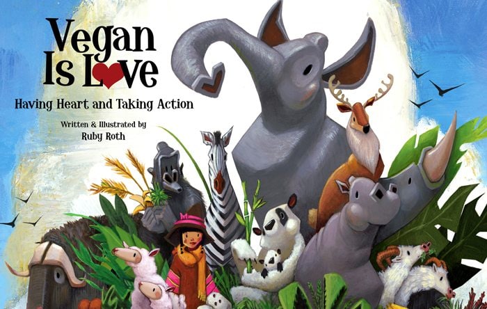 Vegan author Ruby Roth writes children's books to spread the word