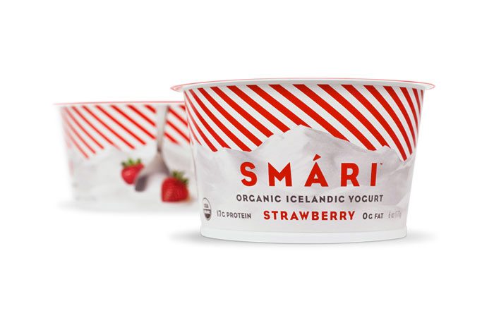 Smari is smooth, light and very high protein Icelandic yogurt.
