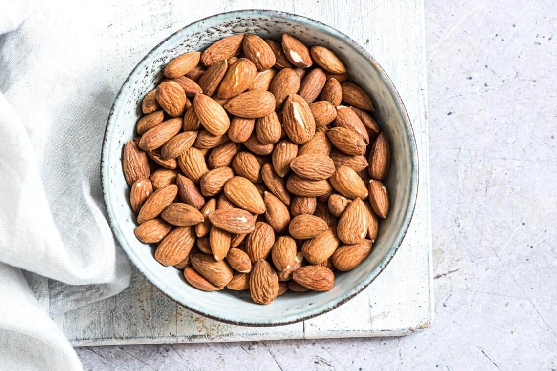 Air Fryer Roasted Almonds