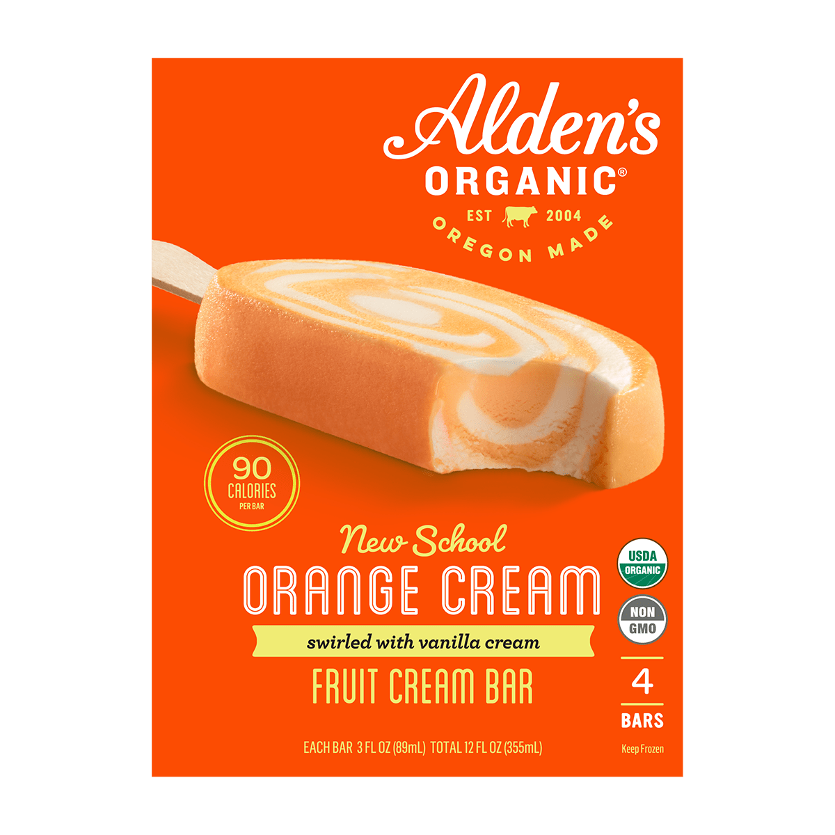 alden's organic ice cream