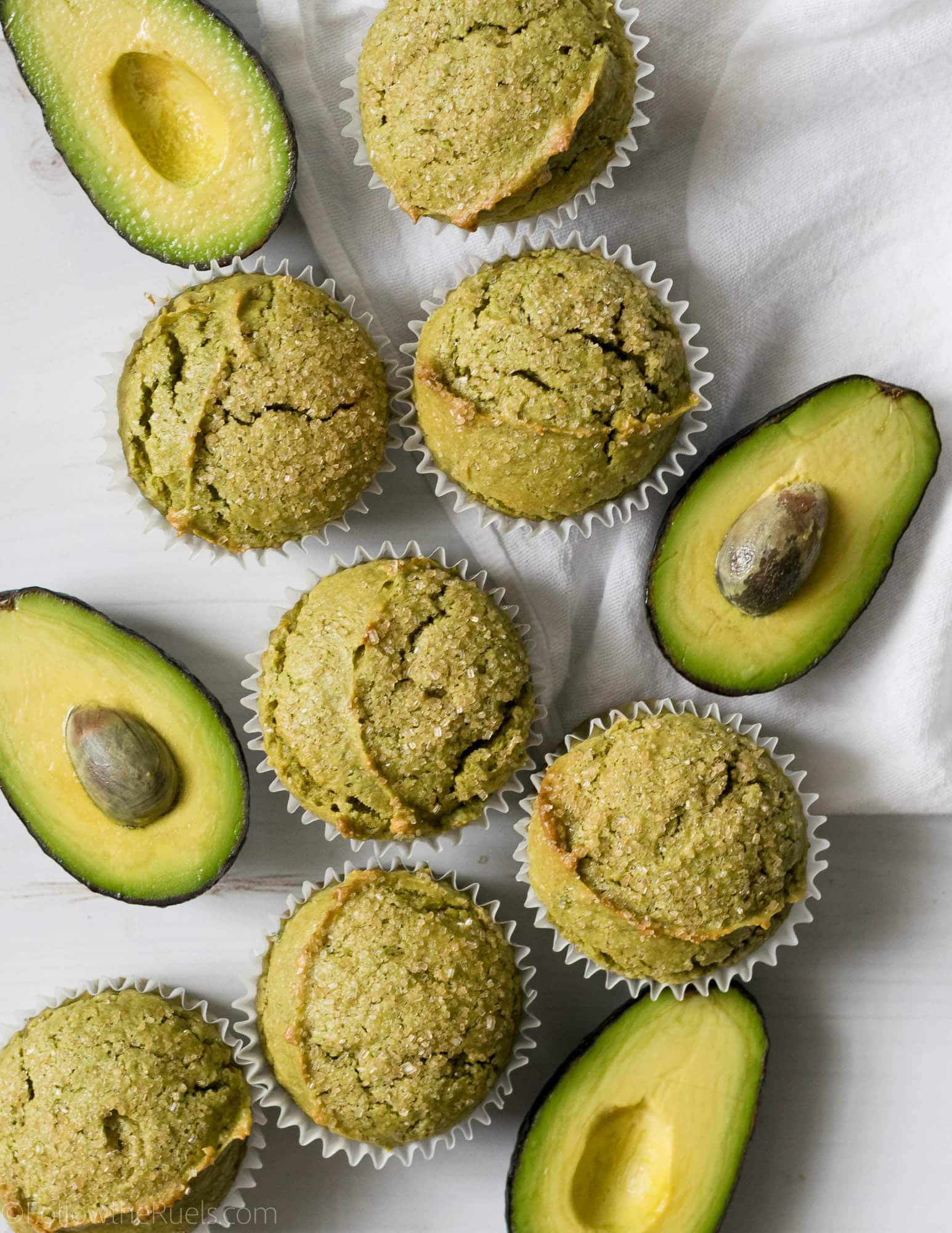 avocado muffins