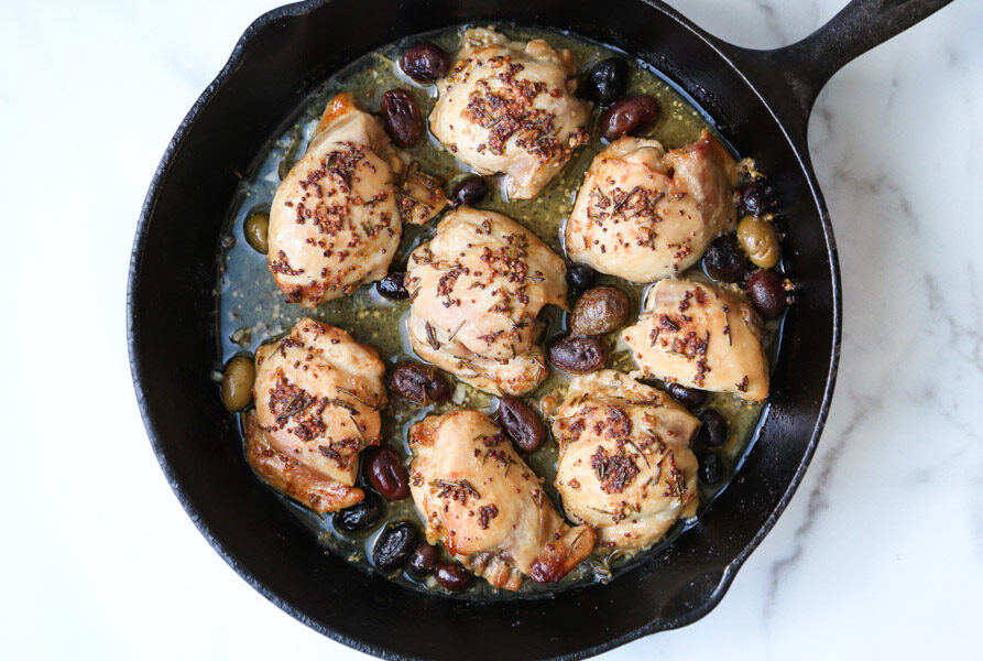 Mediterranean Baked Chicken with Kalamata Olives
