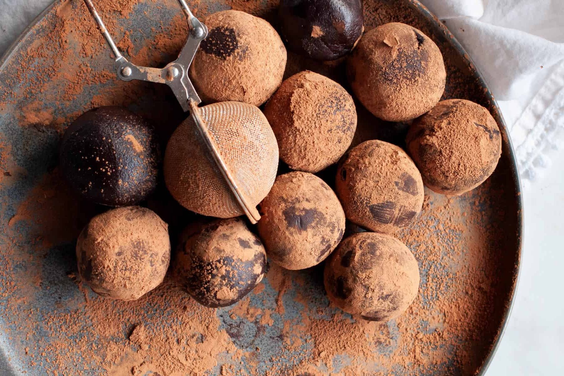 paleo chocolate truffles