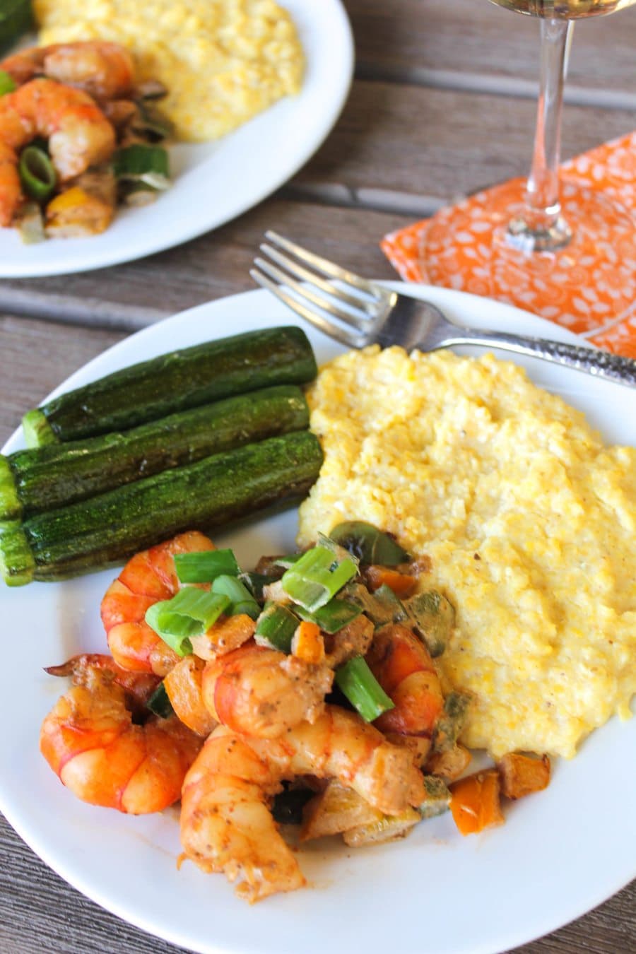 healthy shrimp and grits