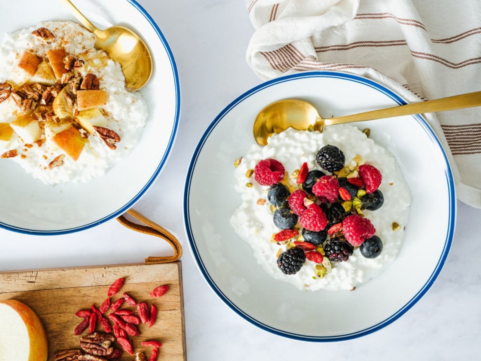 Cottage Cheese Recipes, Breakfast Bowls, Courtesy of A Couple Cooks