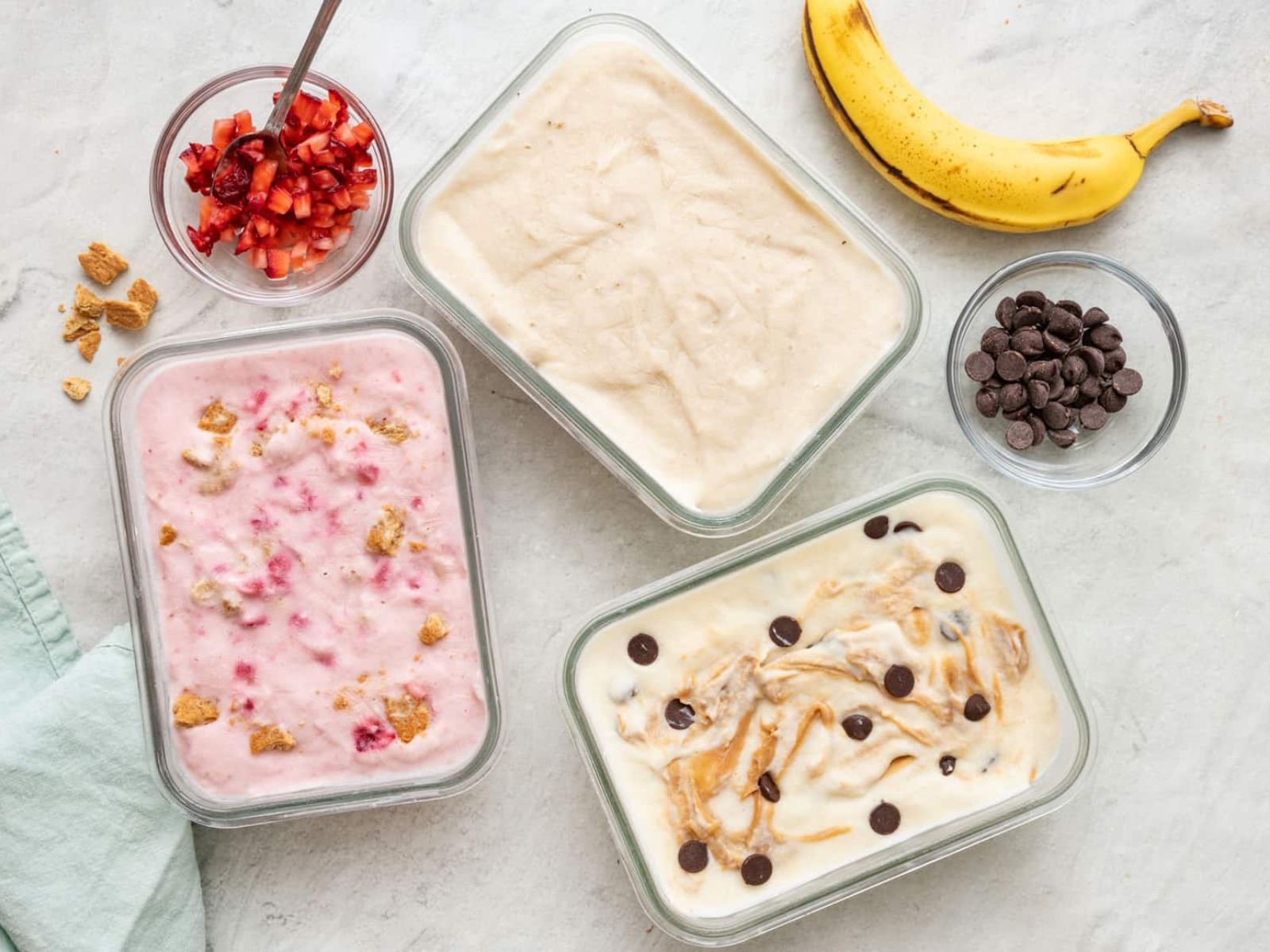 Cottage Cheese Recipes, Ice Cream, Courtesy of FeelGoodFoodie