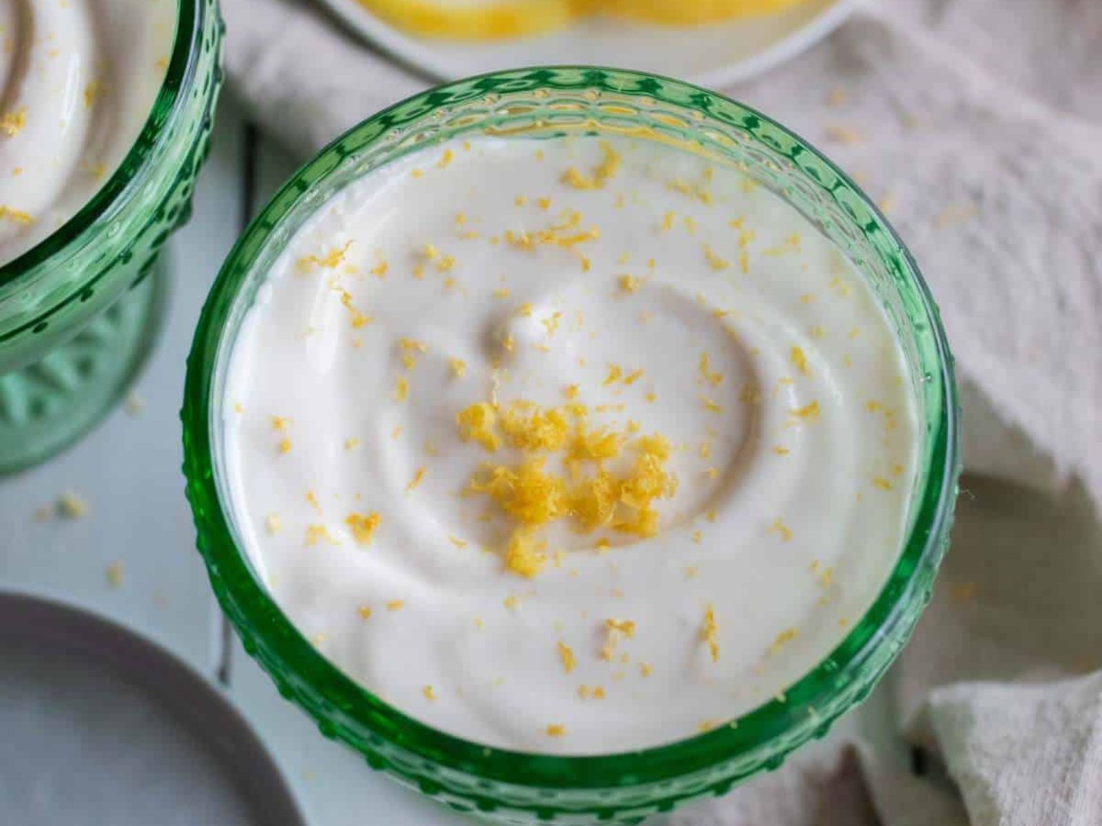 Cottage Cheese Recipes, Lemon Mousse, Courtesy of Life Around the Table