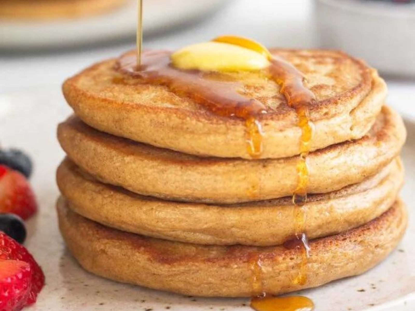 Cottage Cheese Recipes, Pancakes, Courtesy of Eat the Gains