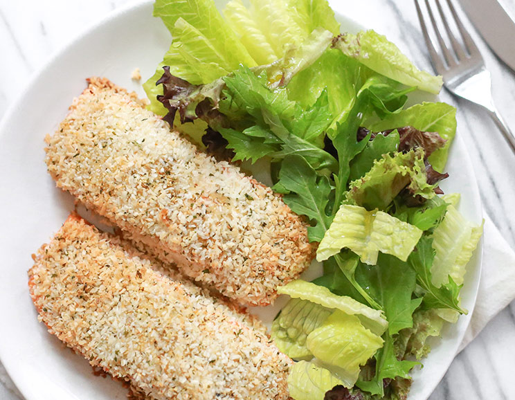 Easy Baked Coconut-Crusted Salmon