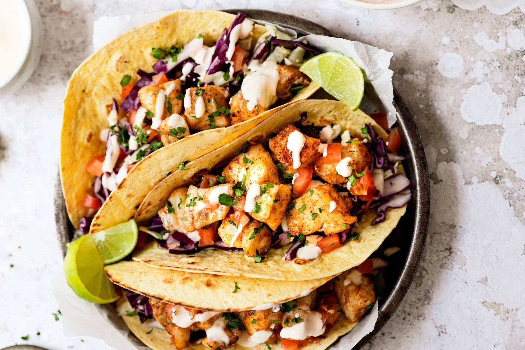 Super Easy Grilled Fish Tacos