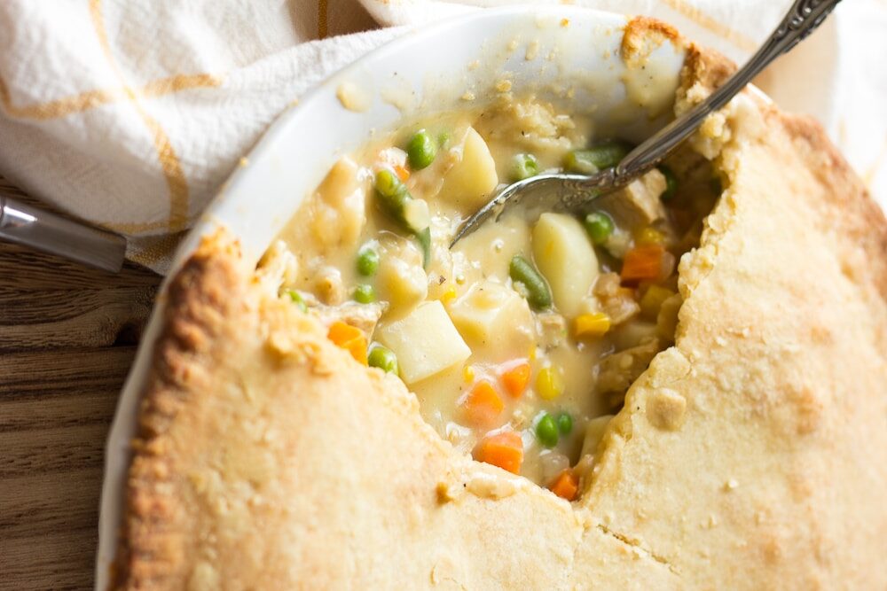 vegan thanksgiving pot pie