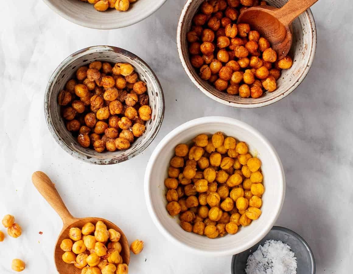 roasted chickpeas with spices