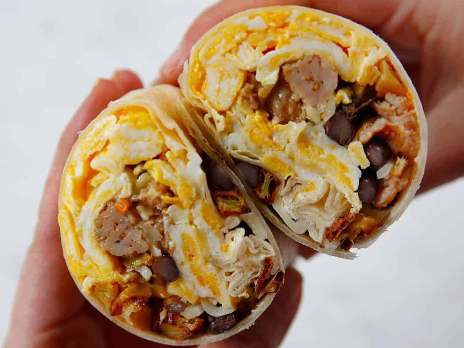 healthy breakfast burrito recipes: lexi's clean kitchen