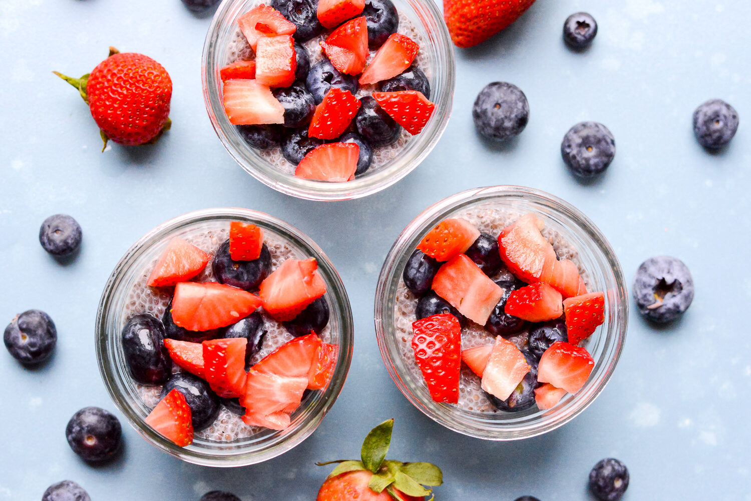 Protein chia seed pudding