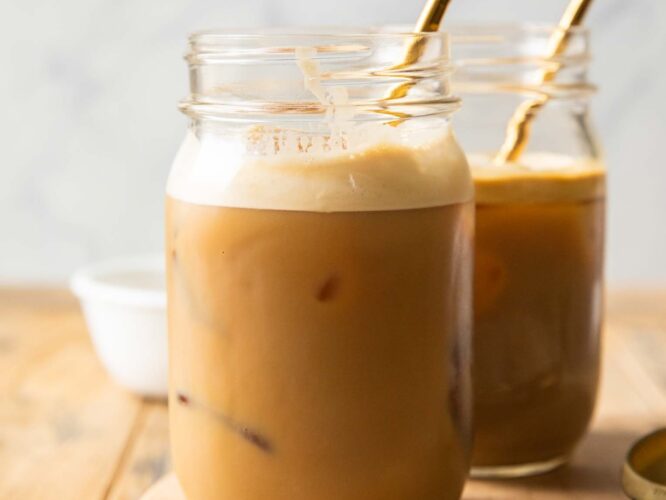 Protein iced coffee