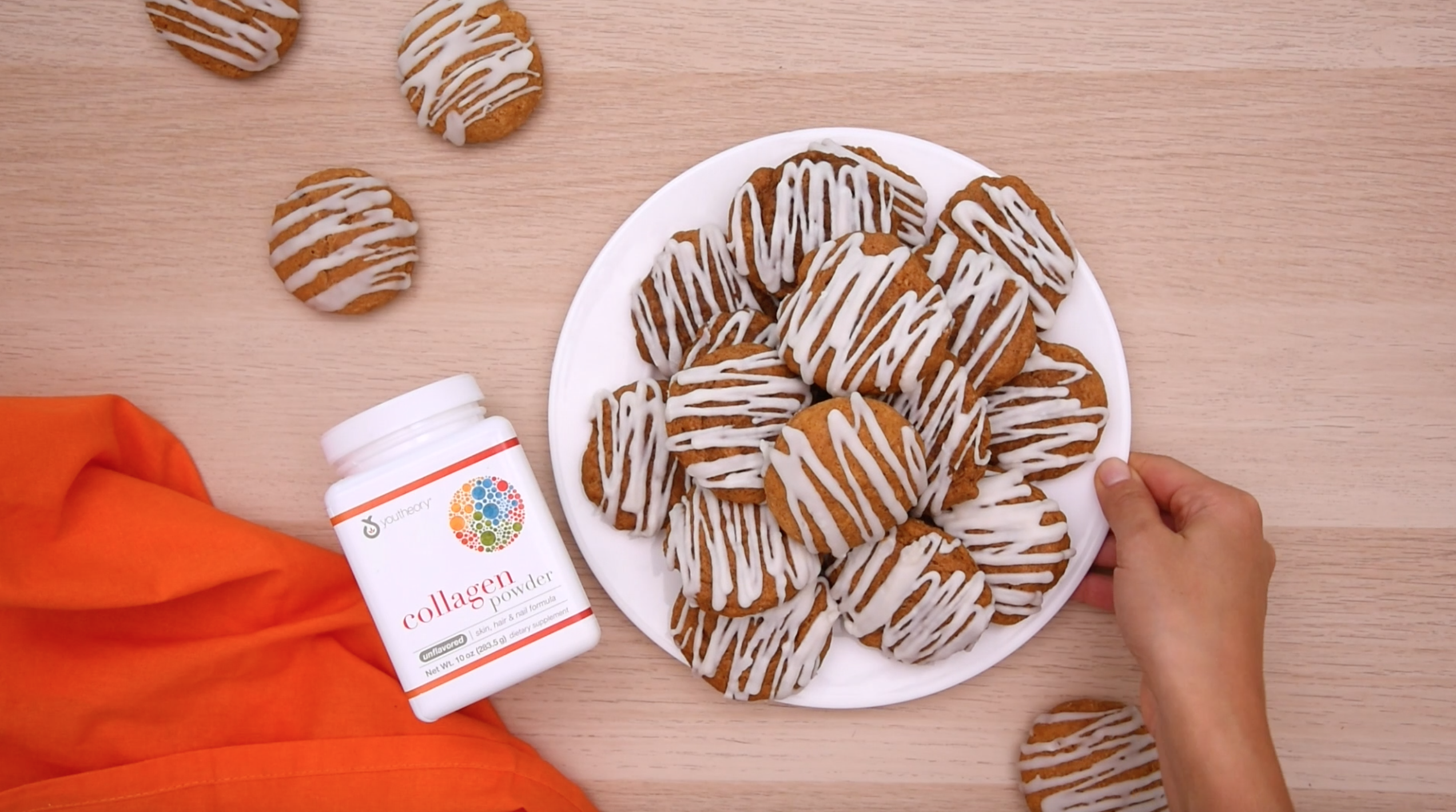 Good-for-You Iced Pumpkin Cookies