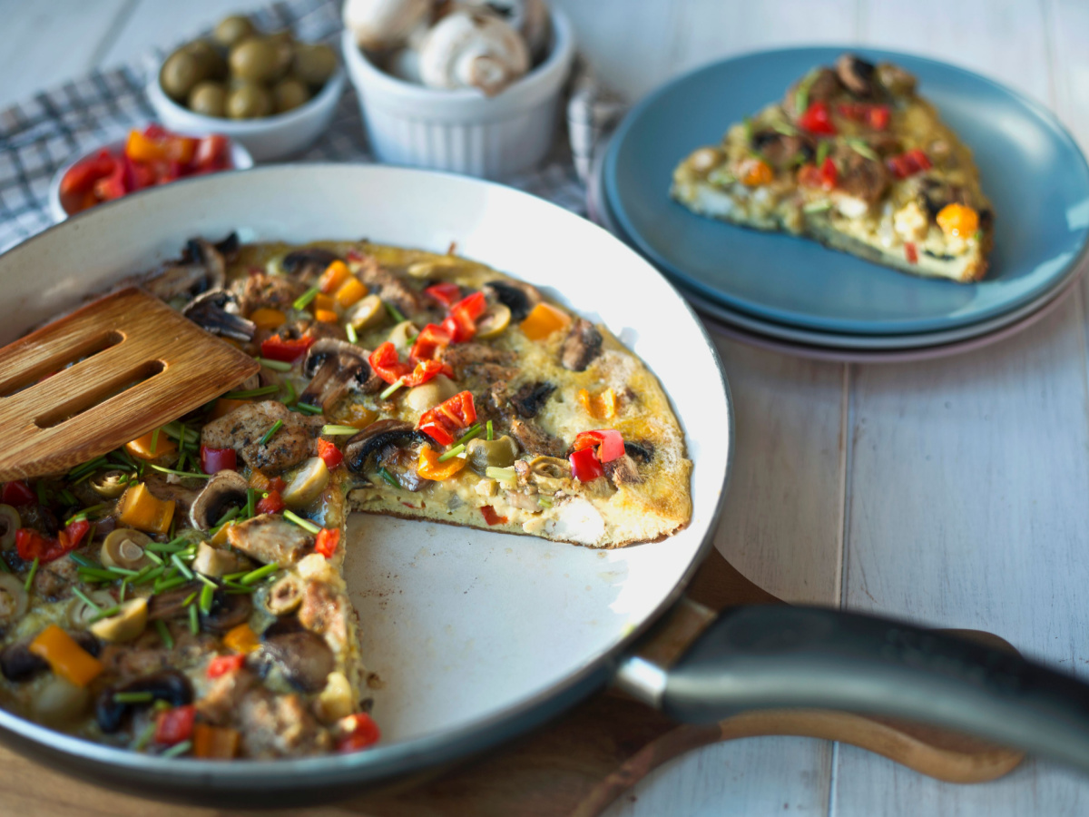 Multigrain Pizza with Roasted Vegetables