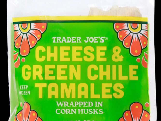 Trader Joe's Cheese & Green Chile Tamales