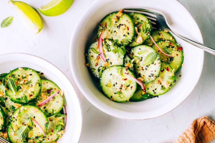 Thai-Inspired Cucumber Salad