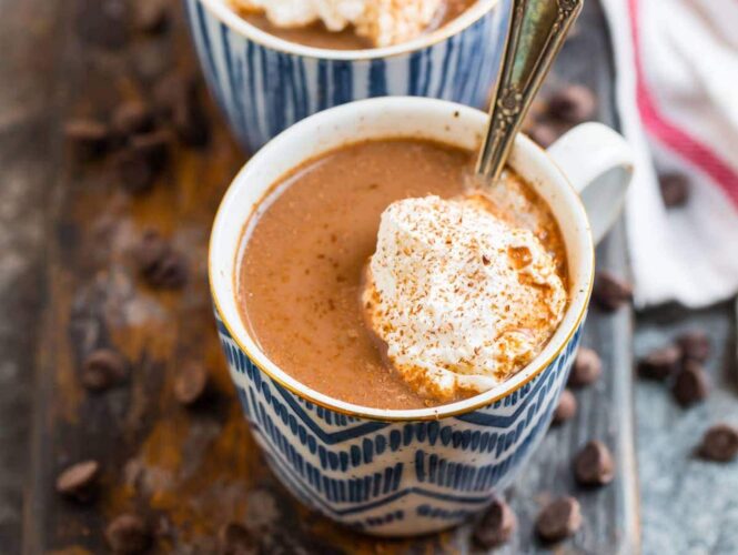 Classic hot chocolate