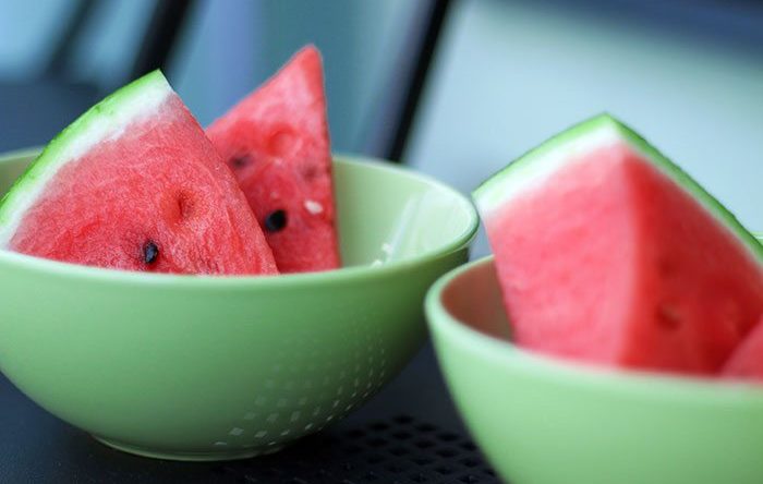 Watermelon cooling foods