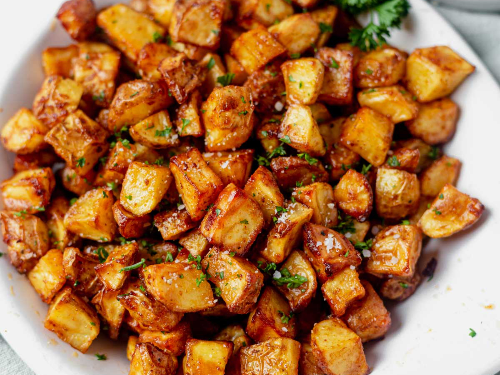 Crispy Air Fryer Breakfast Potatoes