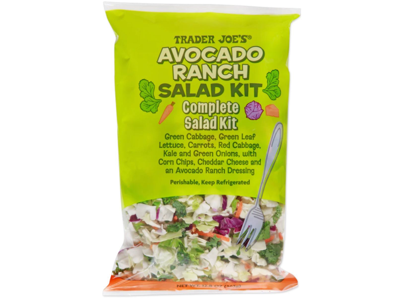 Trader Joe's salad kits: Avocado ranch salad kit