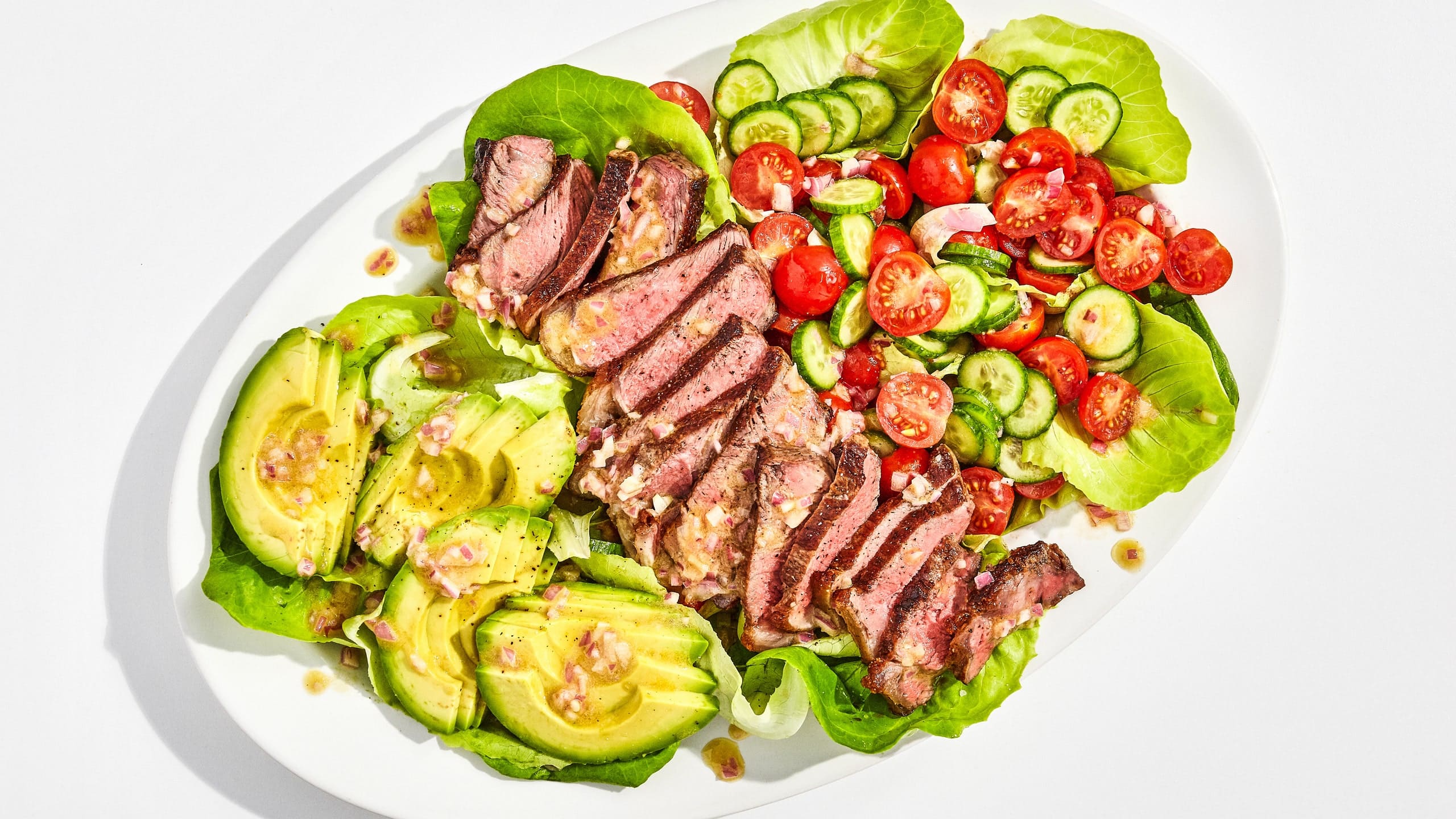 Steak Salad with Shallot Vinaigrette
