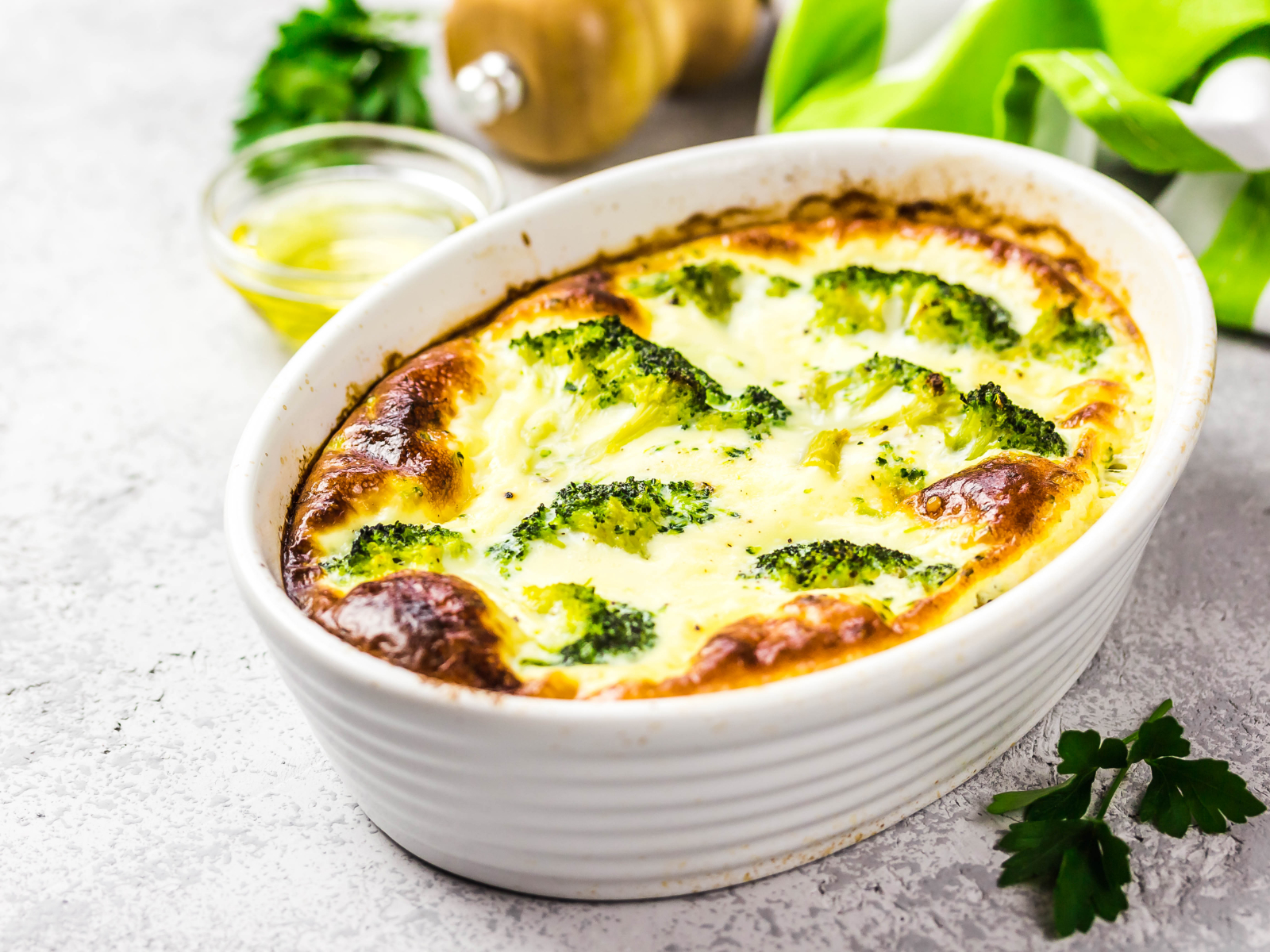 egg casserole with broccoli