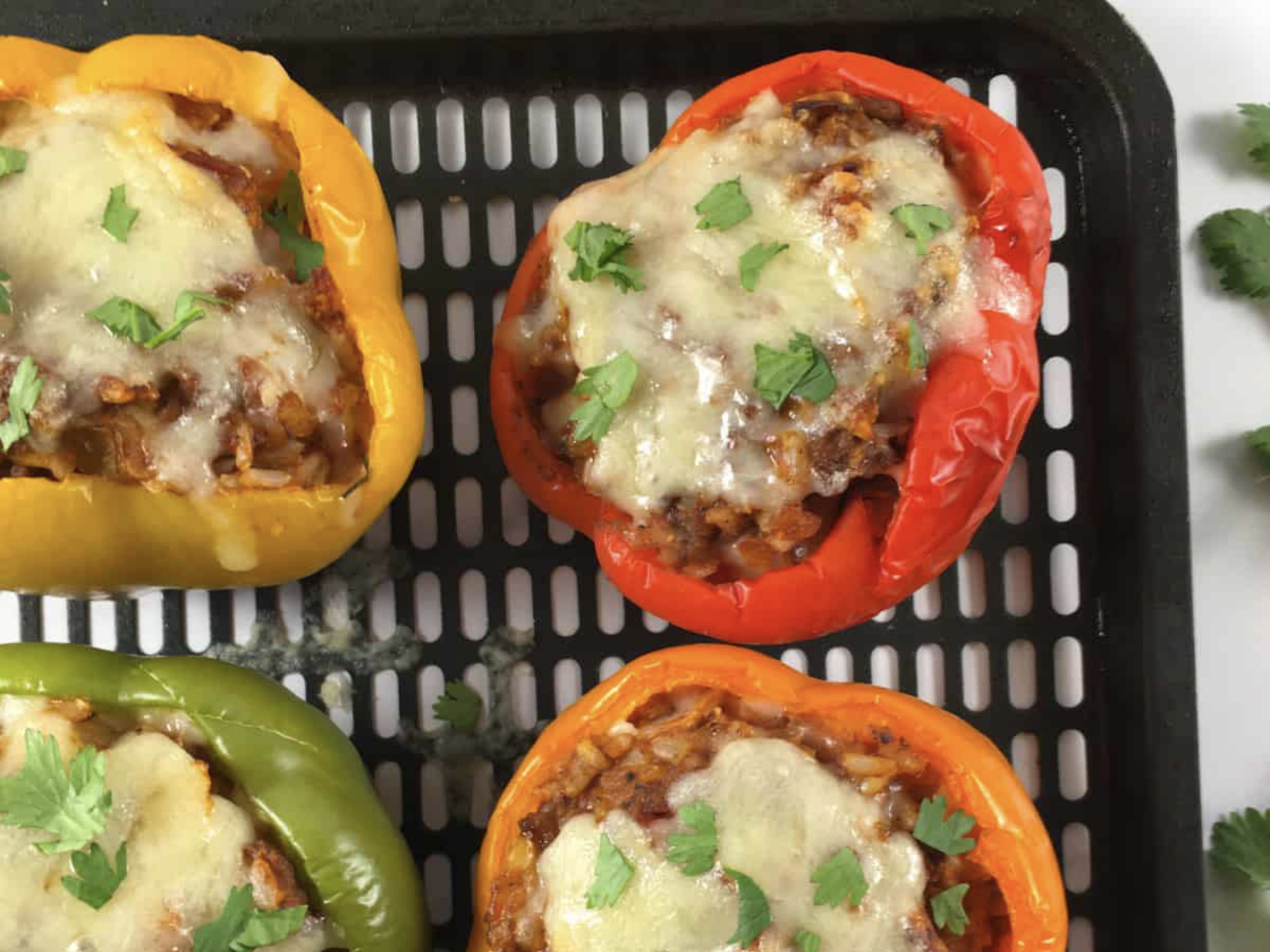 brown rice stuffed peppers