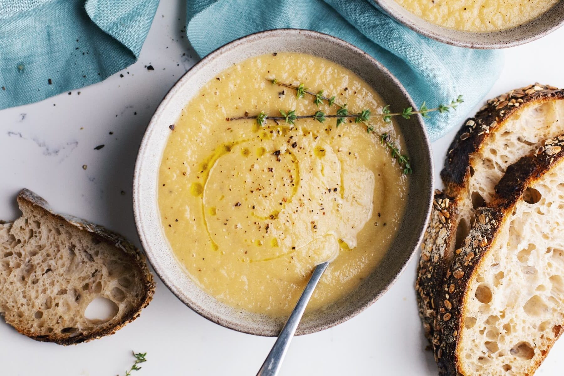Weight Loss Soup Recipes: Plant-Based Creamy Cauliflower Soup