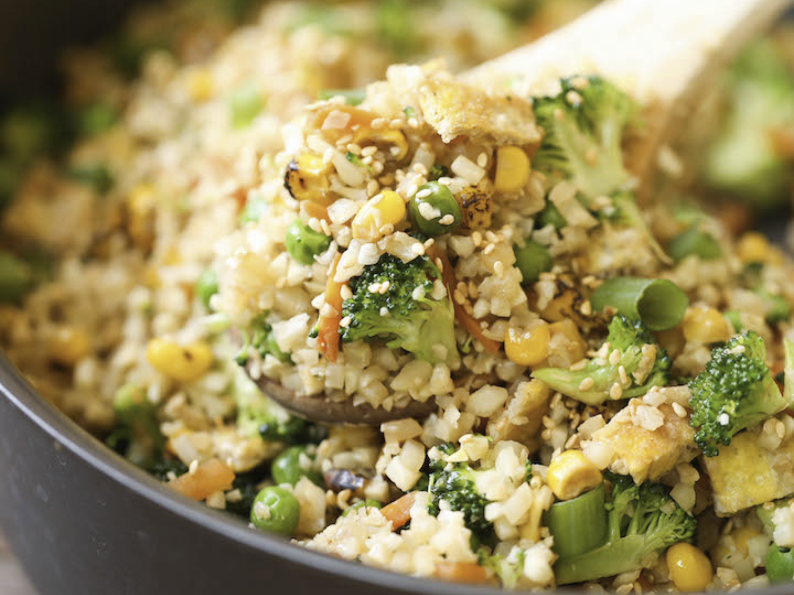 10-Minute Healthy Cauliflower Rice