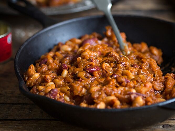 Chipotle baked beans