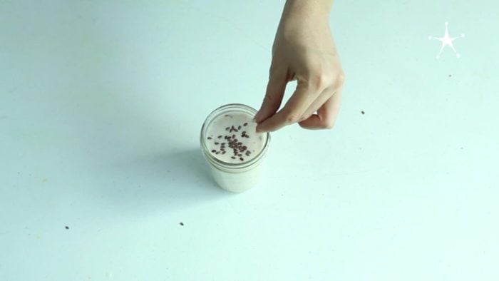 Coconut cream smoothie video