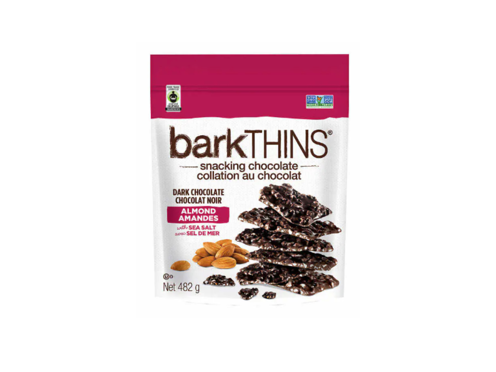 Barkthins Dark Chocolate and Almonds