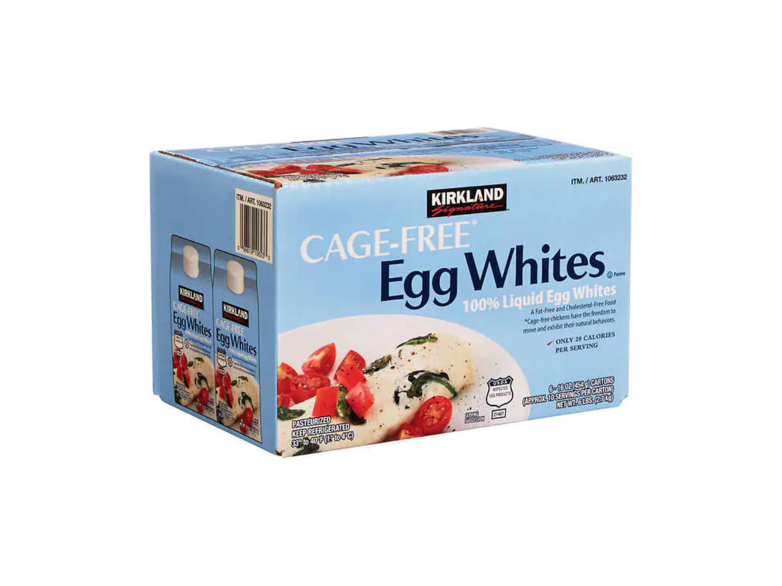 Kirkland Signature Liquid Egg Whites, Cage Free