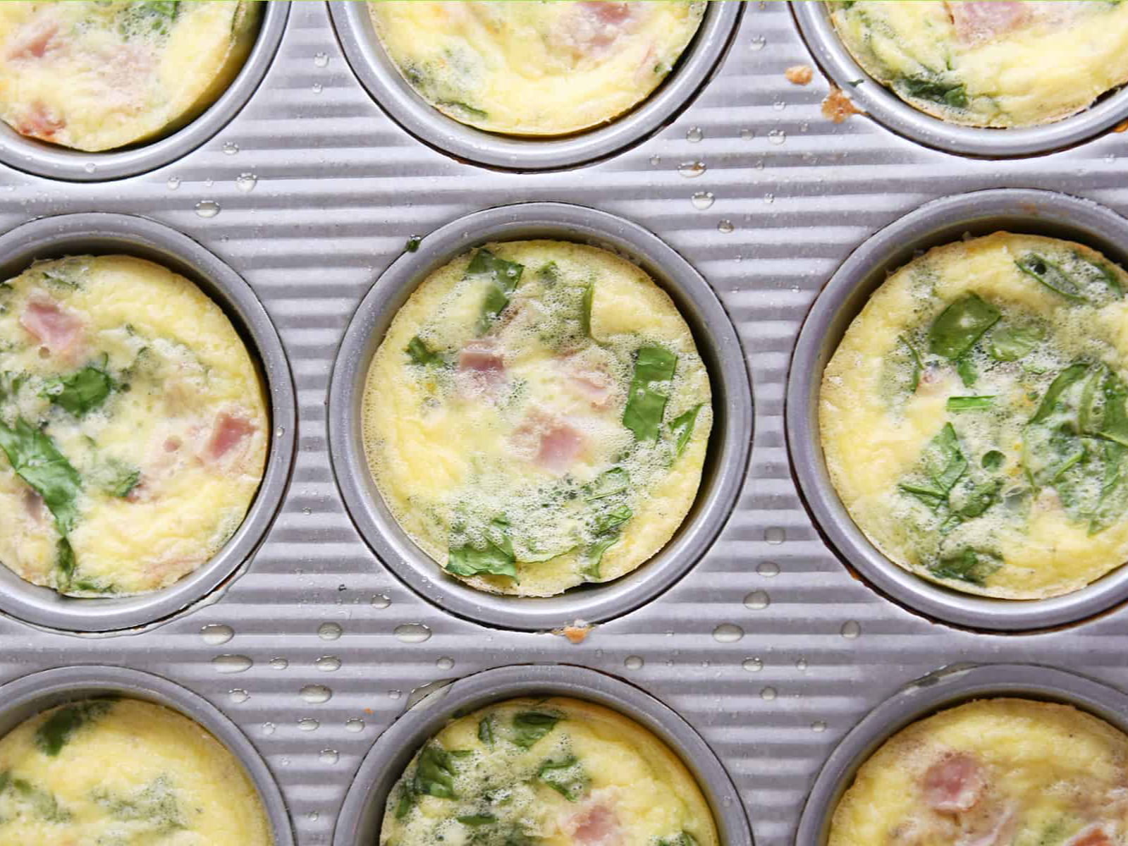 Cottage Cheese Egg and Veggie Muffins
