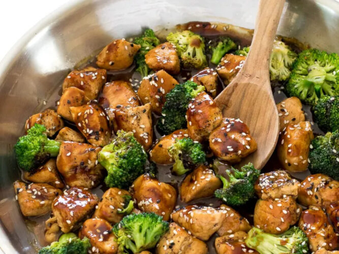 broccoli and chicken stir fry