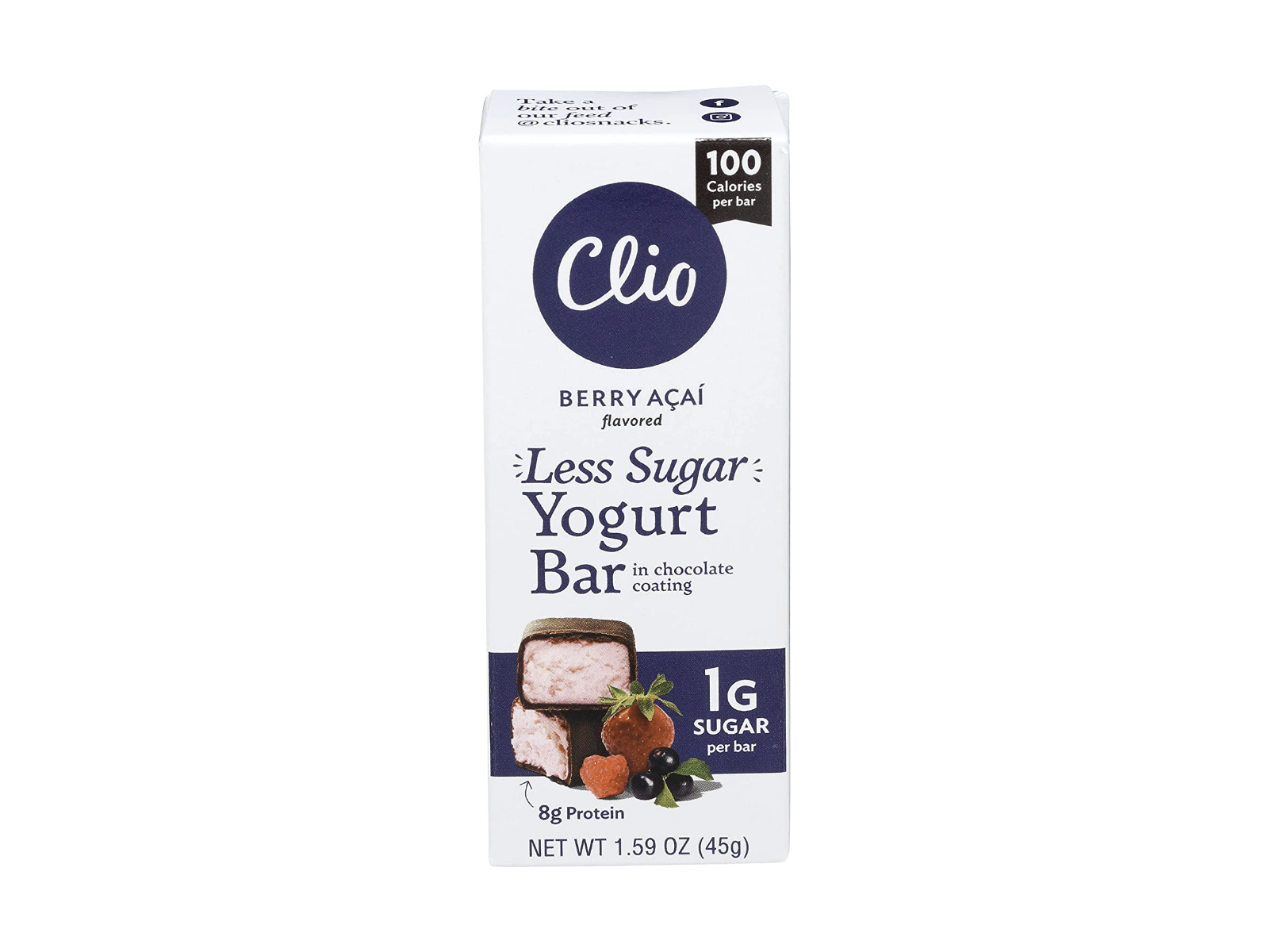Clio Snacks Greek Yogurt Mini-Bars