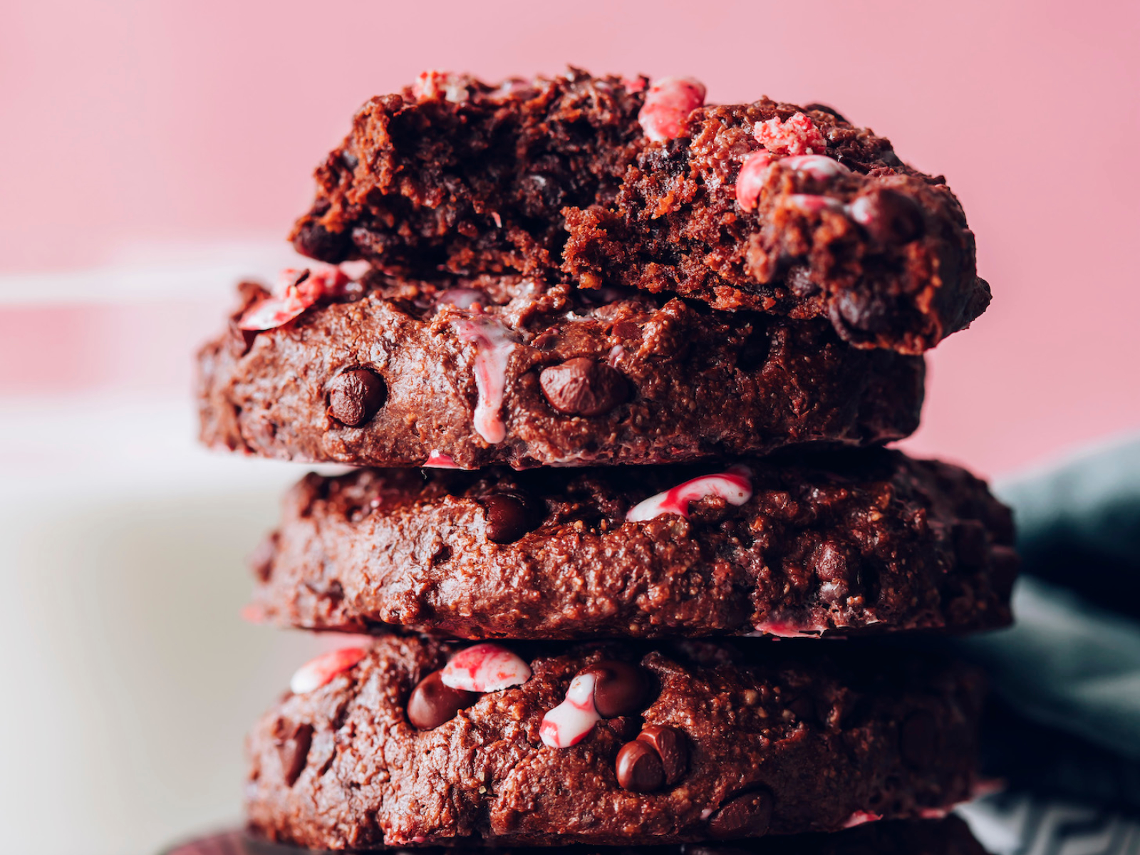 1-Bowl Chocolate Peppermint Cookies