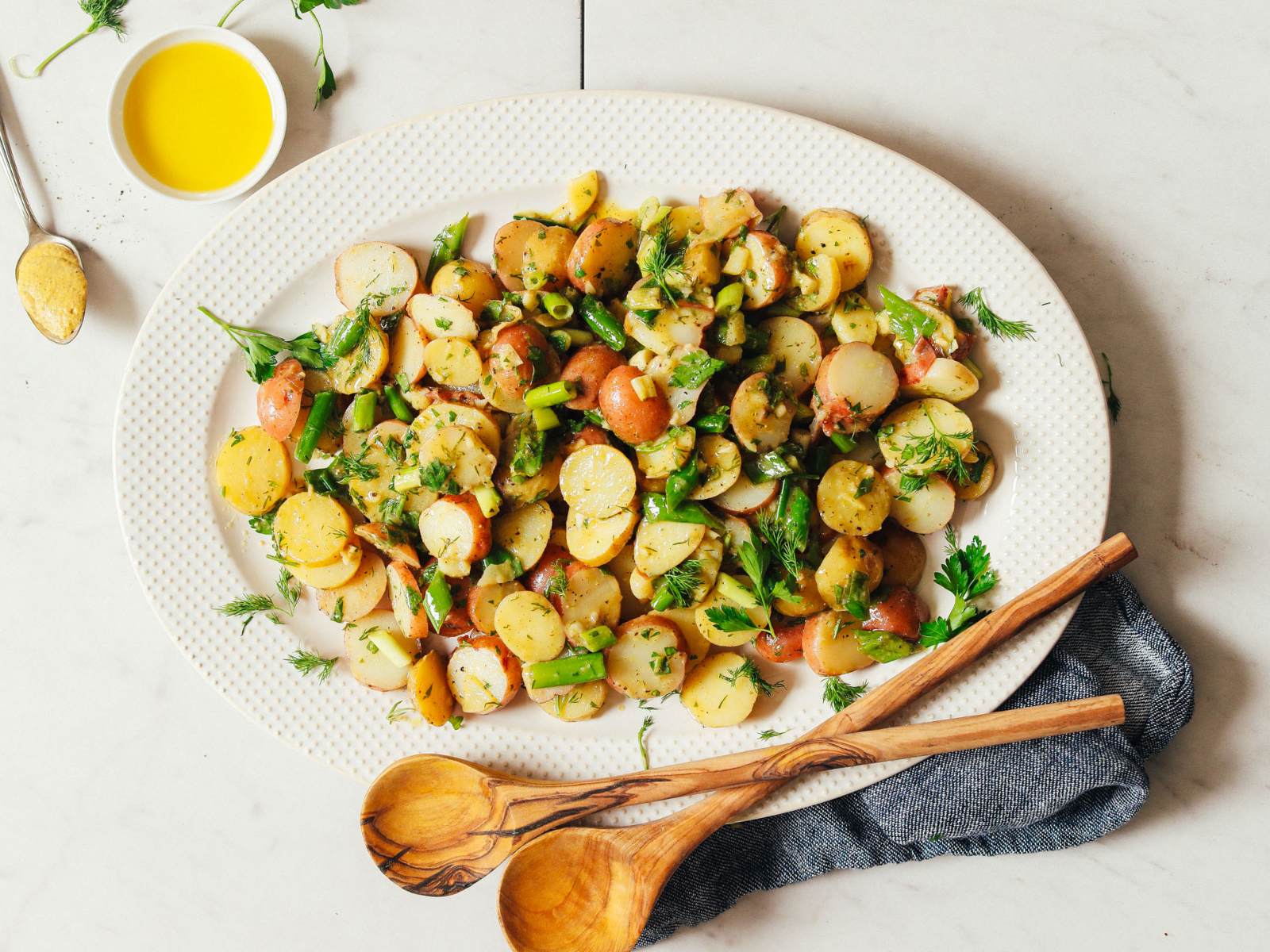 Simple French-Style Potato Salad