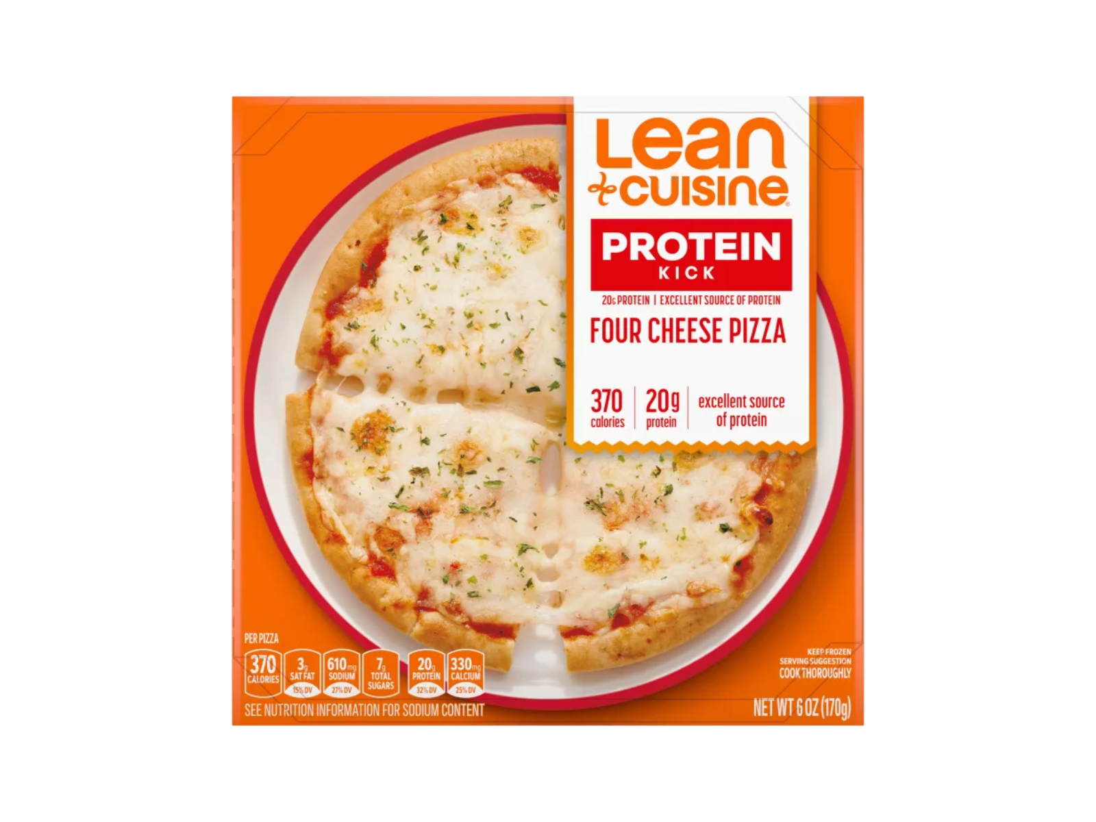 Lean Cuisine Protein Kick Four Cheese Pizza