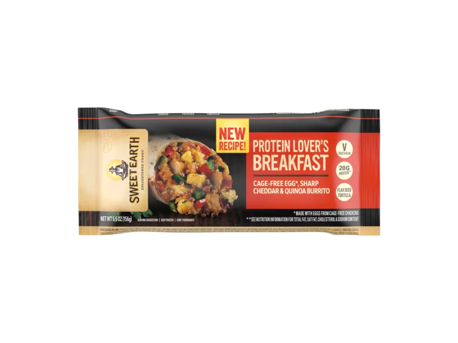 Protein Lover’s Frozen Breakfast Burrito