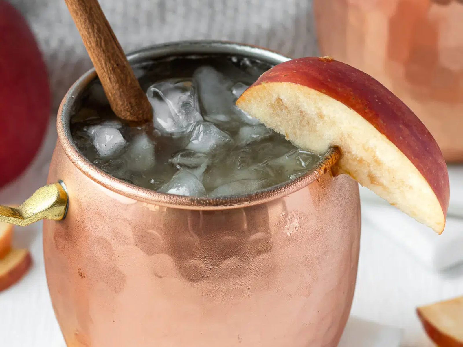 Apple Cider Mule Mocktail