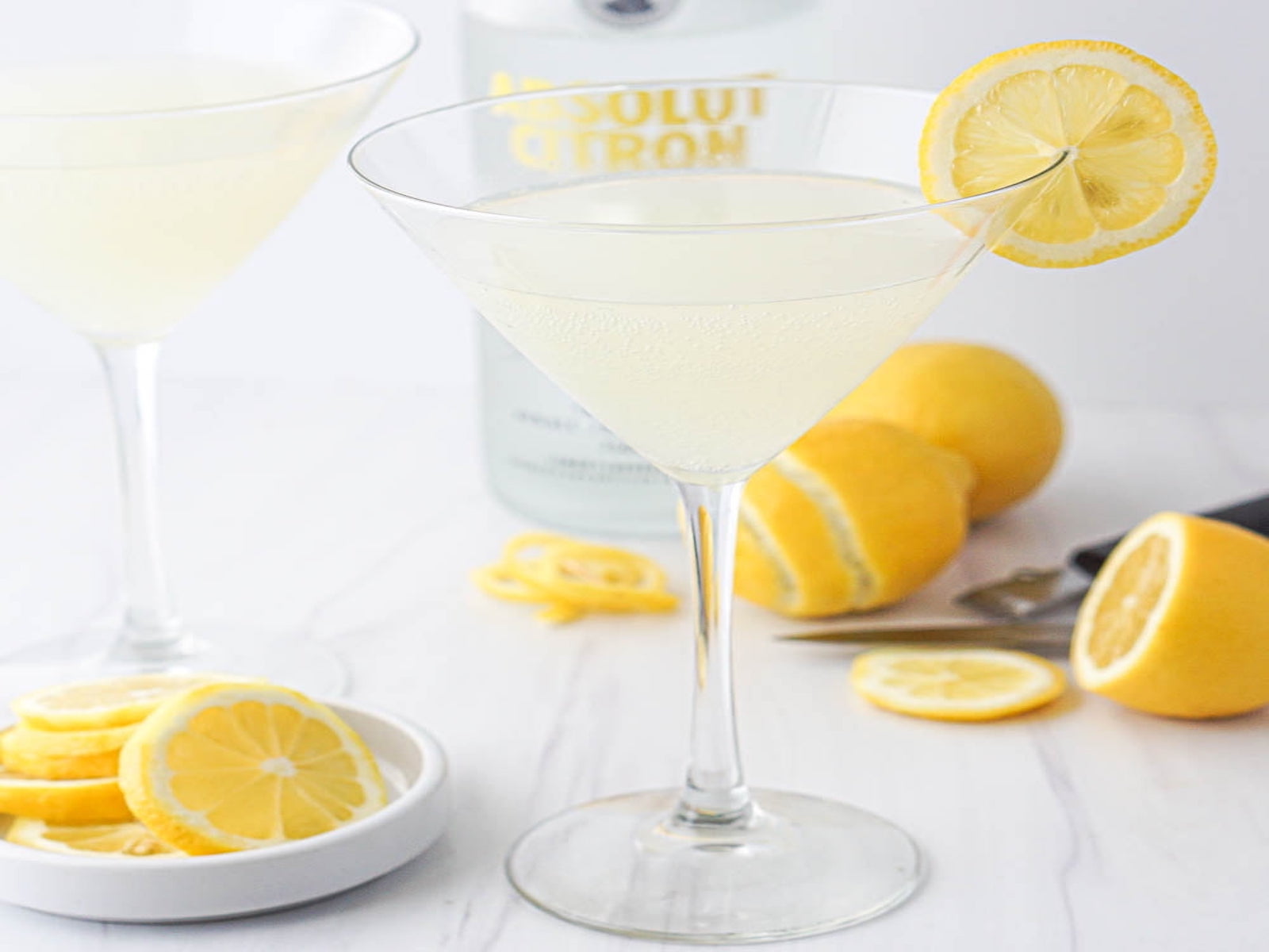 low carb lemon drop cocktail