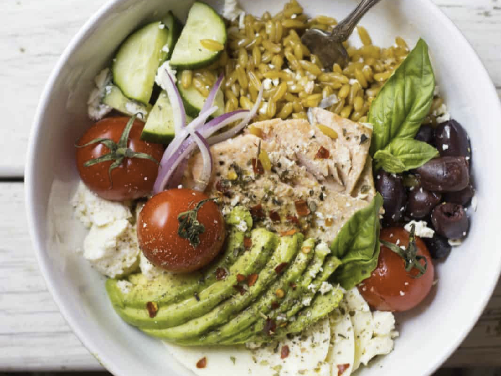 Grain Bowls with Salmon