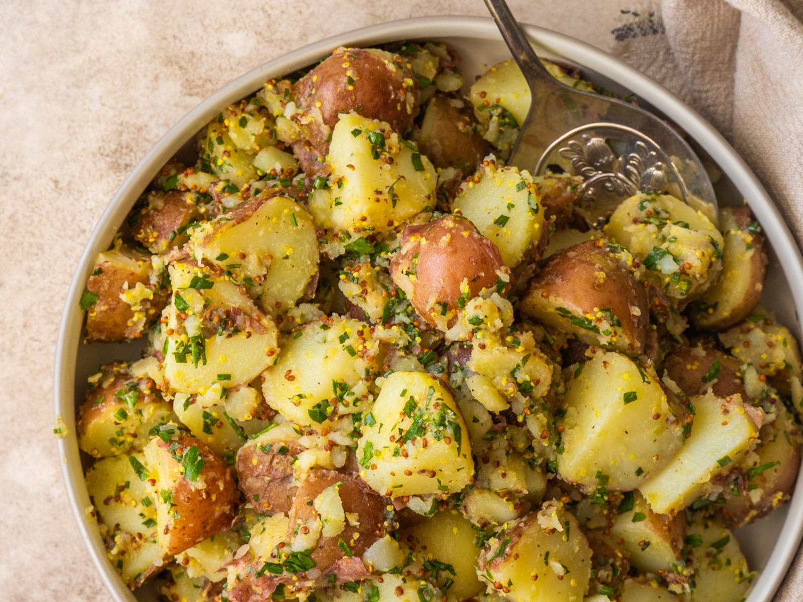 Herb and Mustard Potato Salad