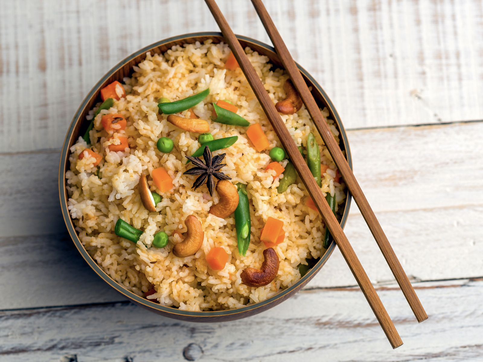 pantry vegetable fried rice