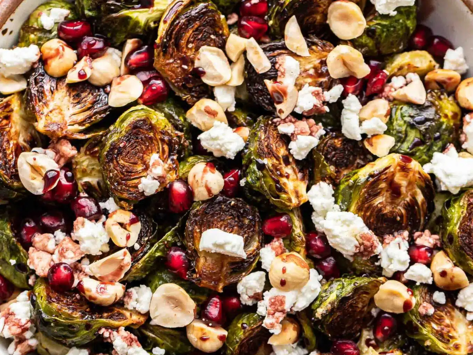 Pomegranate Brussels Sprouts